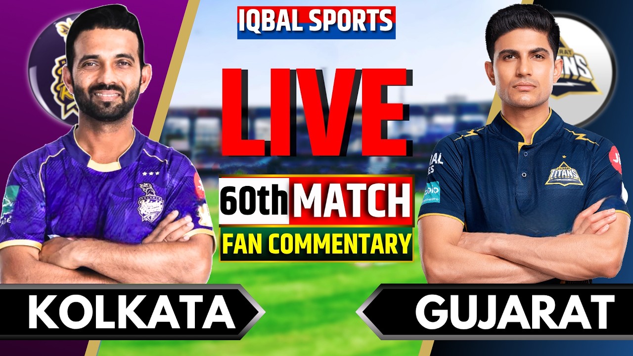 🔴LIVE: Kolkata vs Gujarat, IPL 2026 Fan Commentary | Live Cricket Match Today | KKR vs GT Live