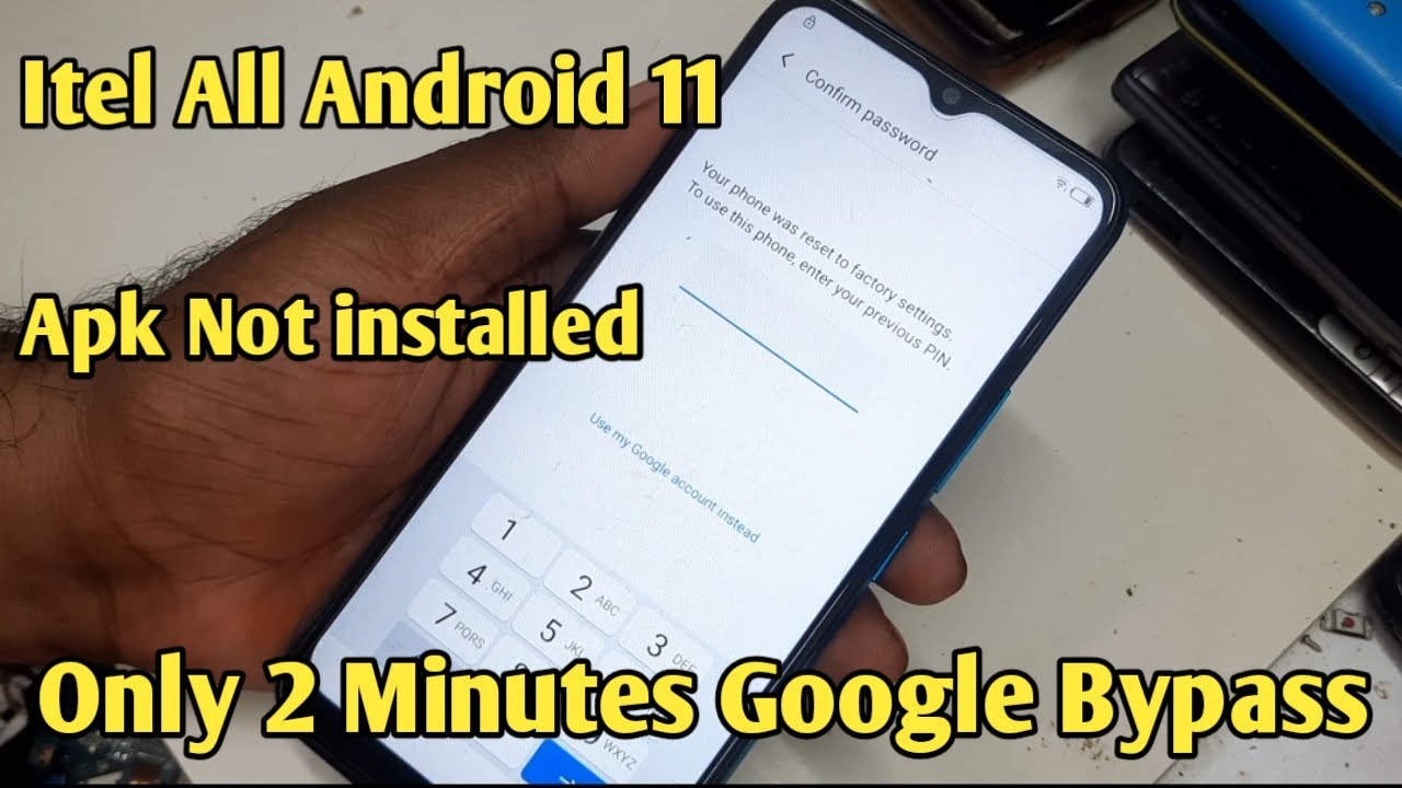 itel all mobile frp bypass new trick 2022
