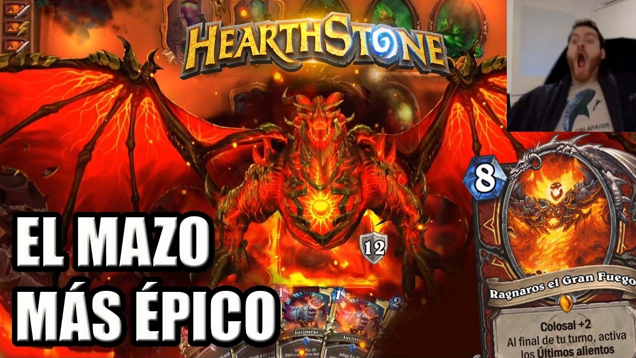Mazo Super ÉPICO ¡Ragnaros y Alamuerte! Probando la Nueva Expansión | Hearthstone