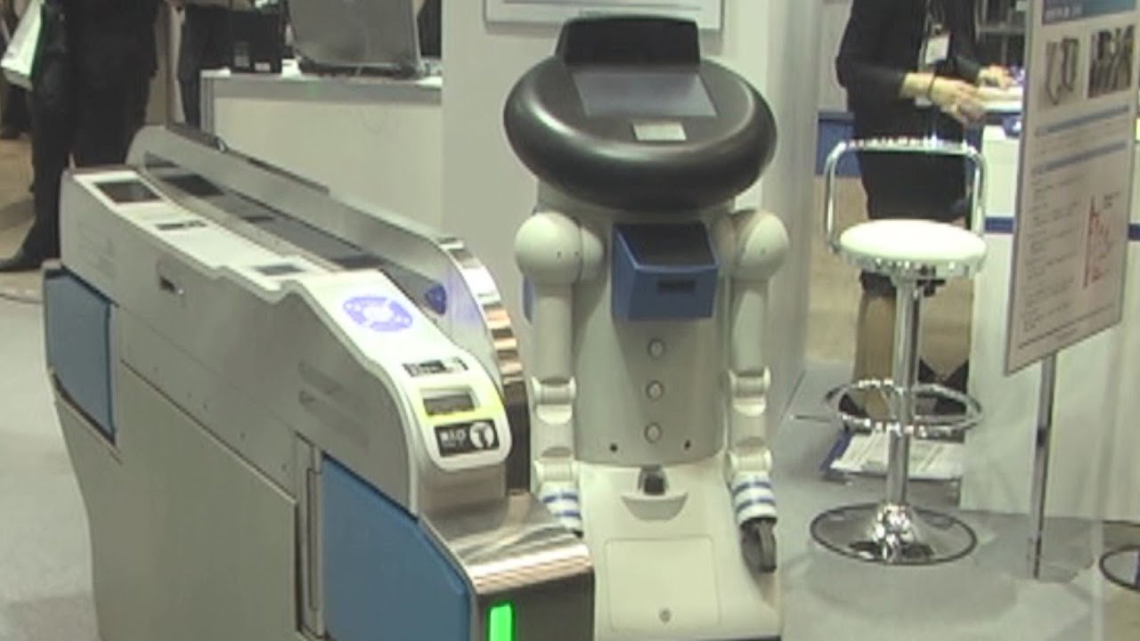 駅案内ロボットなど最新技術アピール 鉄道技術展2011開幕