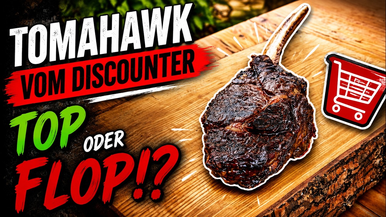 Tomahawk Steak | Vom Discounter | Top oder Flop!? | 024 Fläming BBQ