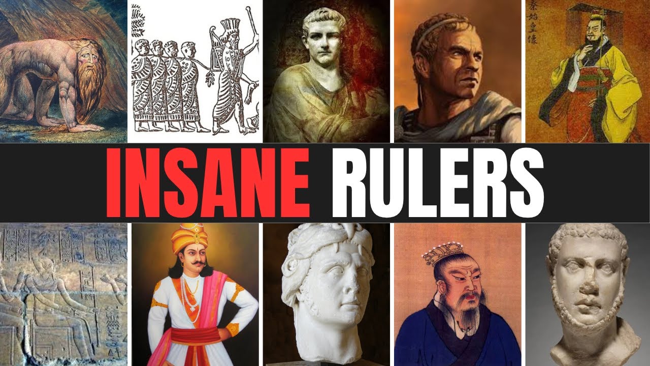 30 ANCIENT Rulers Who Were Secretly INSANE  |  #1 Ate His Own Children
