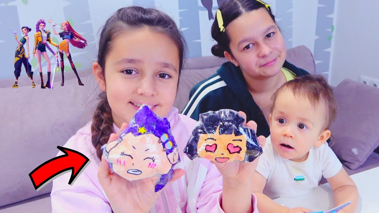 Jak Zrobić SQUISHY Kpop Demon Hunters z Papieru DIY! Jesteśmy jako Rumi i Zoey