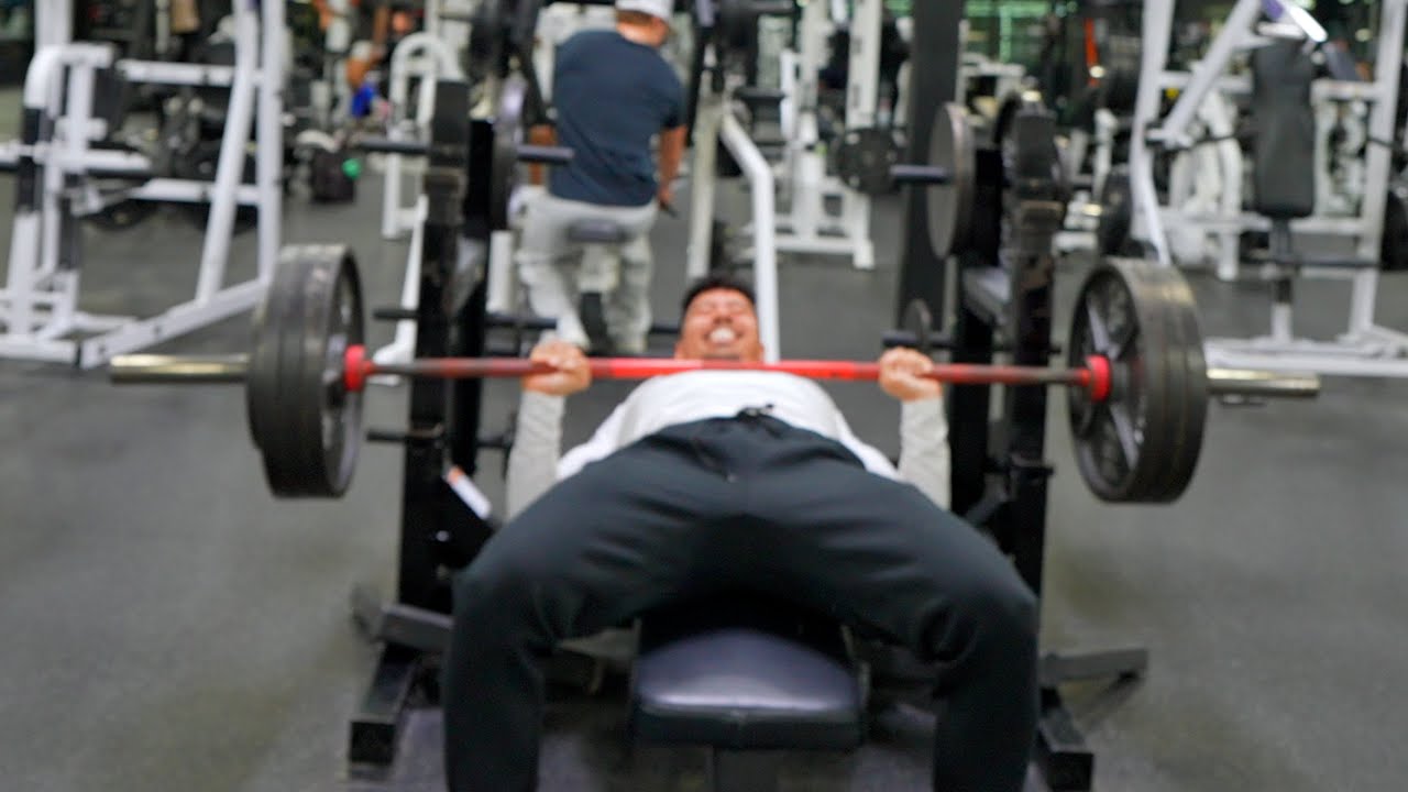I FAILED 365 LBS BENCH WITHOUT A SPOTTER