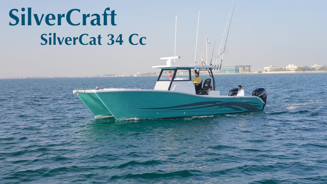 Gulf Craft Silvercraft silvercat 34 |جلف كرافت كاتاماران ٣٤