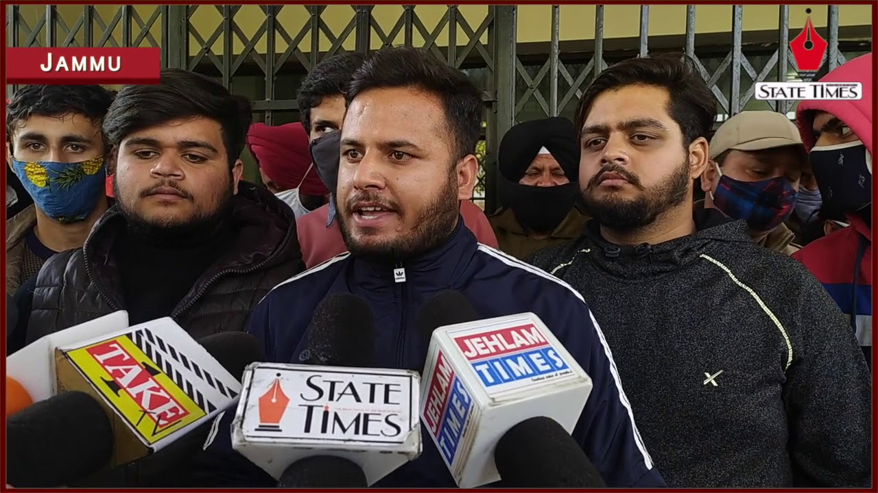 ABVP holds protest at Jammu University; highlights demands