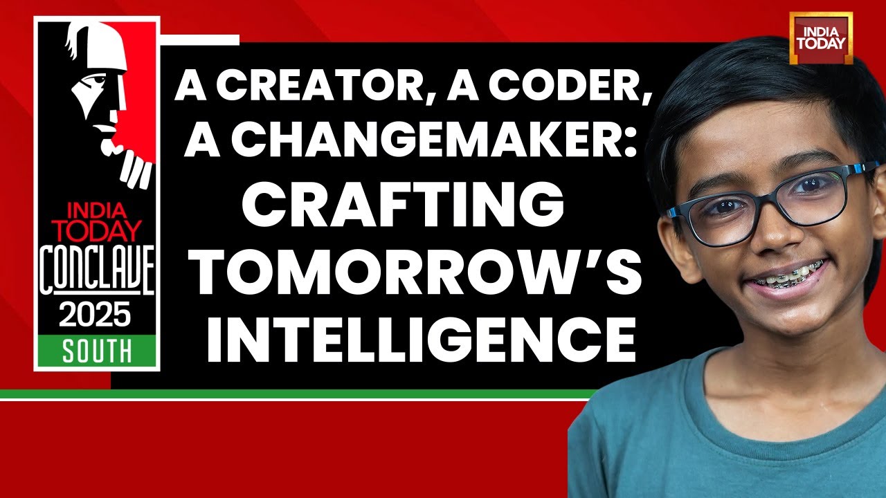 Raul John Aju, 16-Yr-Old Prodigy, On India's AI Race, Jobs & Education | India Today Conclave South