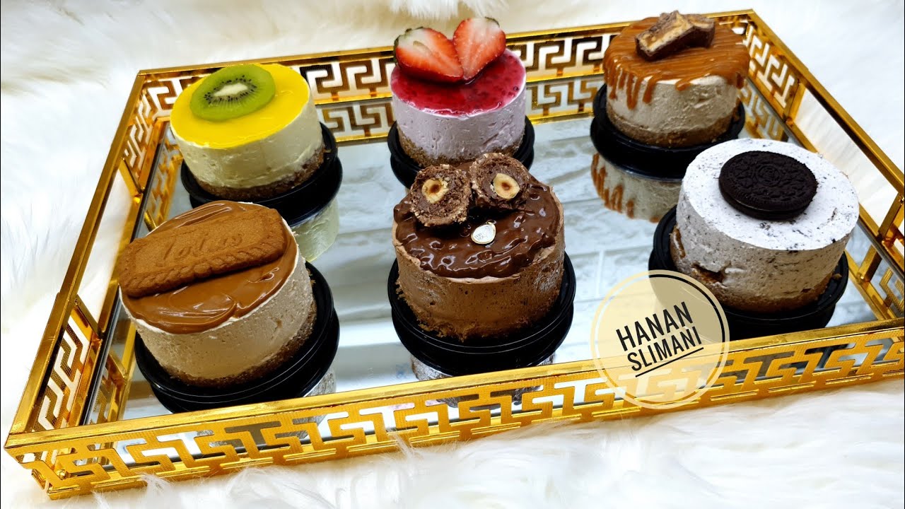 تشيز كيك ب6 أذواق وكريمة واحدة 😍🤩من أروع التحليات لتصلح لرمضان إن شاء الله 😋