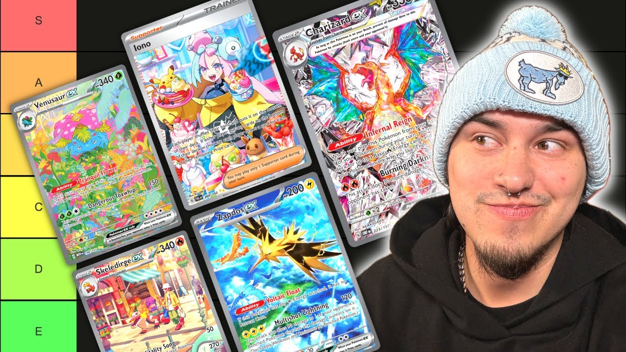 Ranking The Best Special Illustration Rare Pokemon Cards In Scarlet & Violet