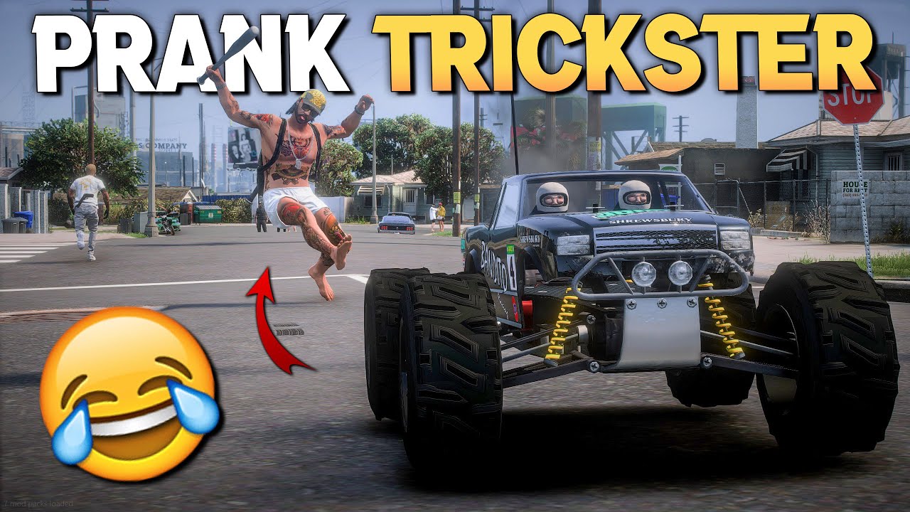 PRANK TRICKSTER PAKE MOBIL RC SAMPE MARAH BESAR‼️- GTA 5 ROLEPLAY