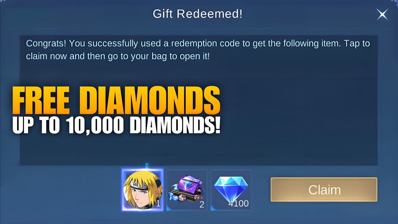 HOW TO GET UP TO 10,000 FREE DIAMONDS IN MOBILE LEGENDS EVENT!