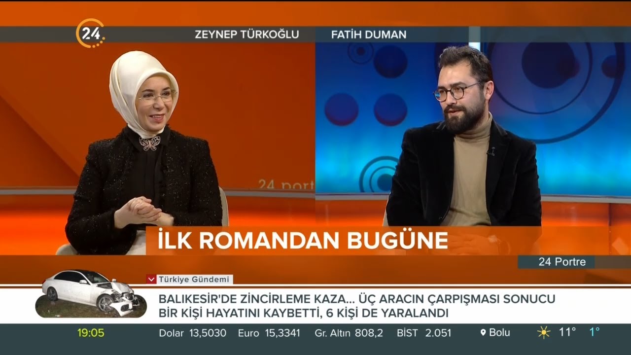 Zeynep Türkoğlu ile “24 Portre” / Fatih Duman - 12 02 2022
