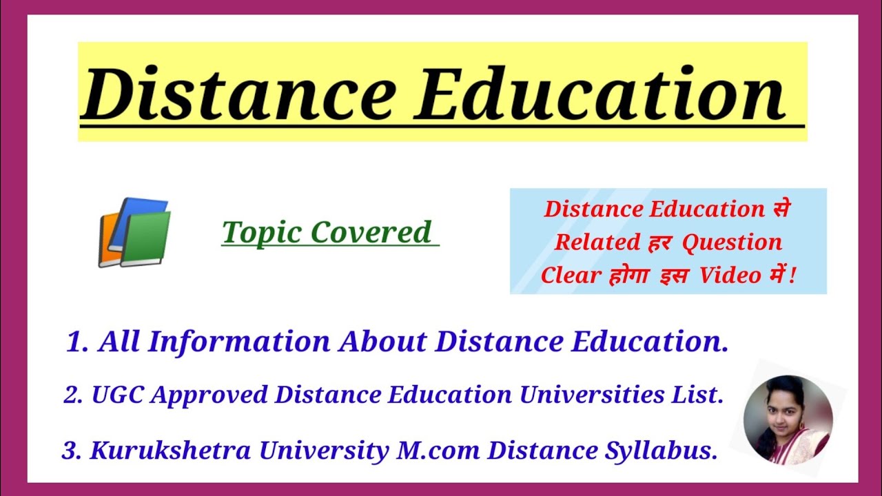 Kuk m.com distance syllabus 2022, Distance Universities