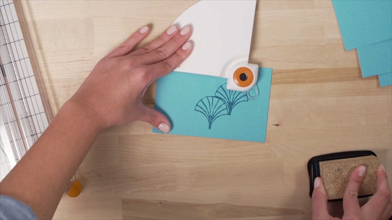How to use the Fiskars® Stamp Positioner