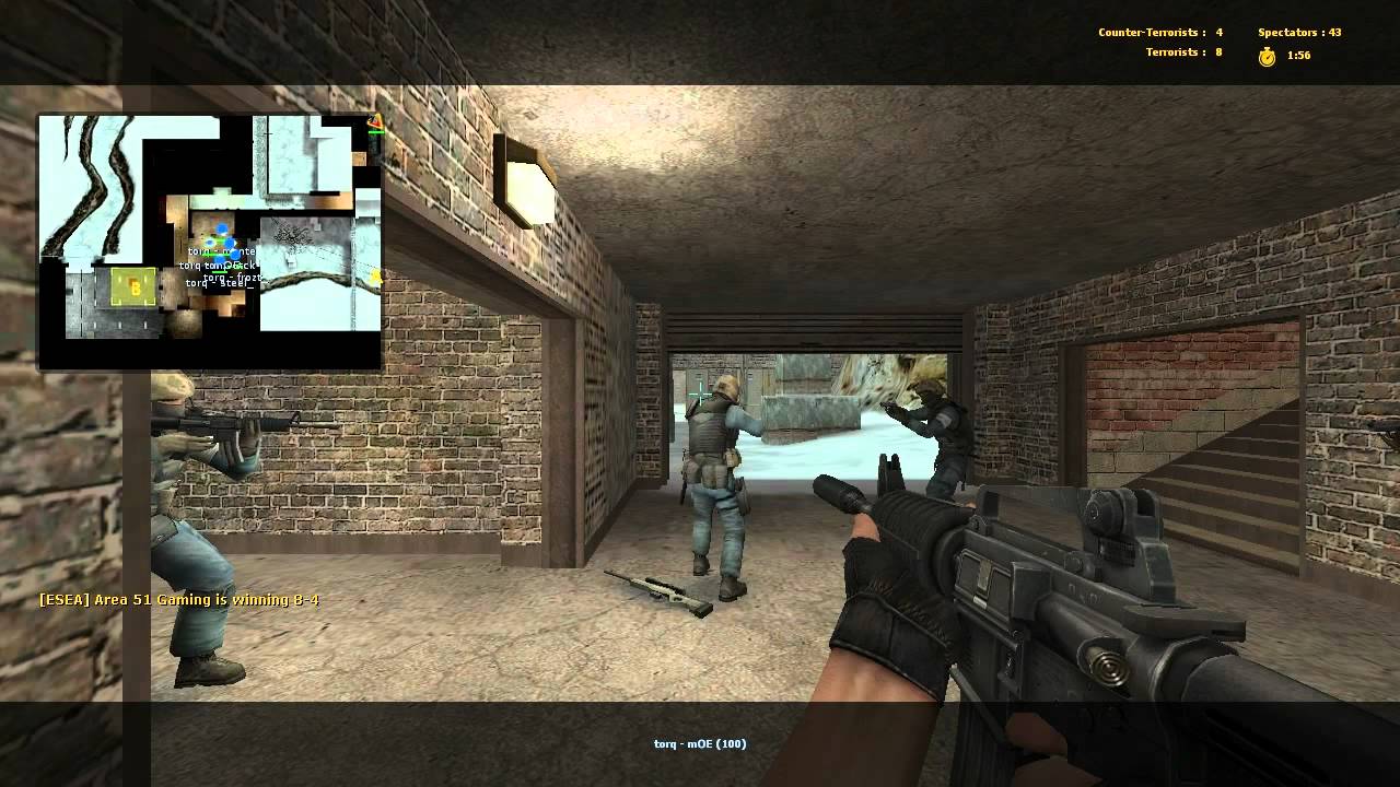 CSS Shoutcast: Area 51 vs Torqued ESEA Invite S11