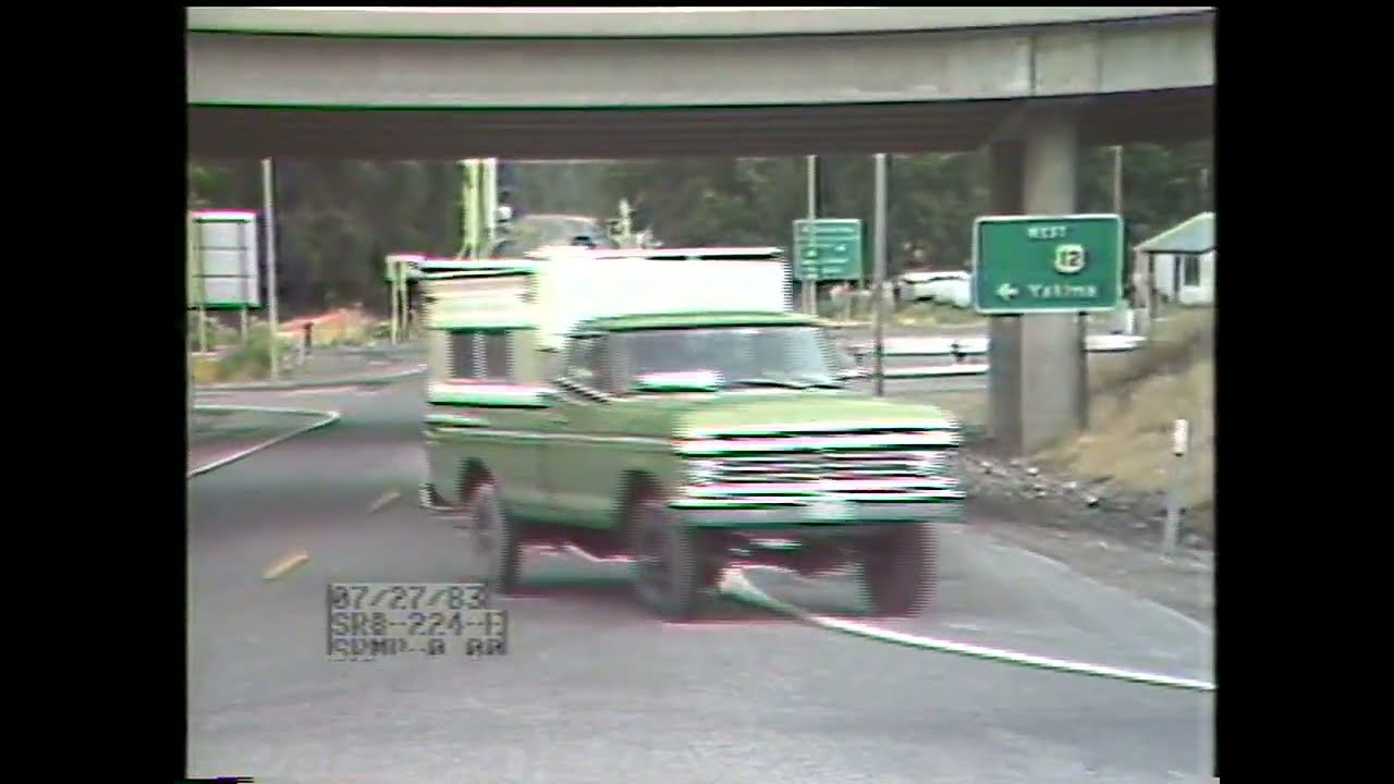 Driving On WA SR-224 East/West In 1983 (Benton City, Richland)