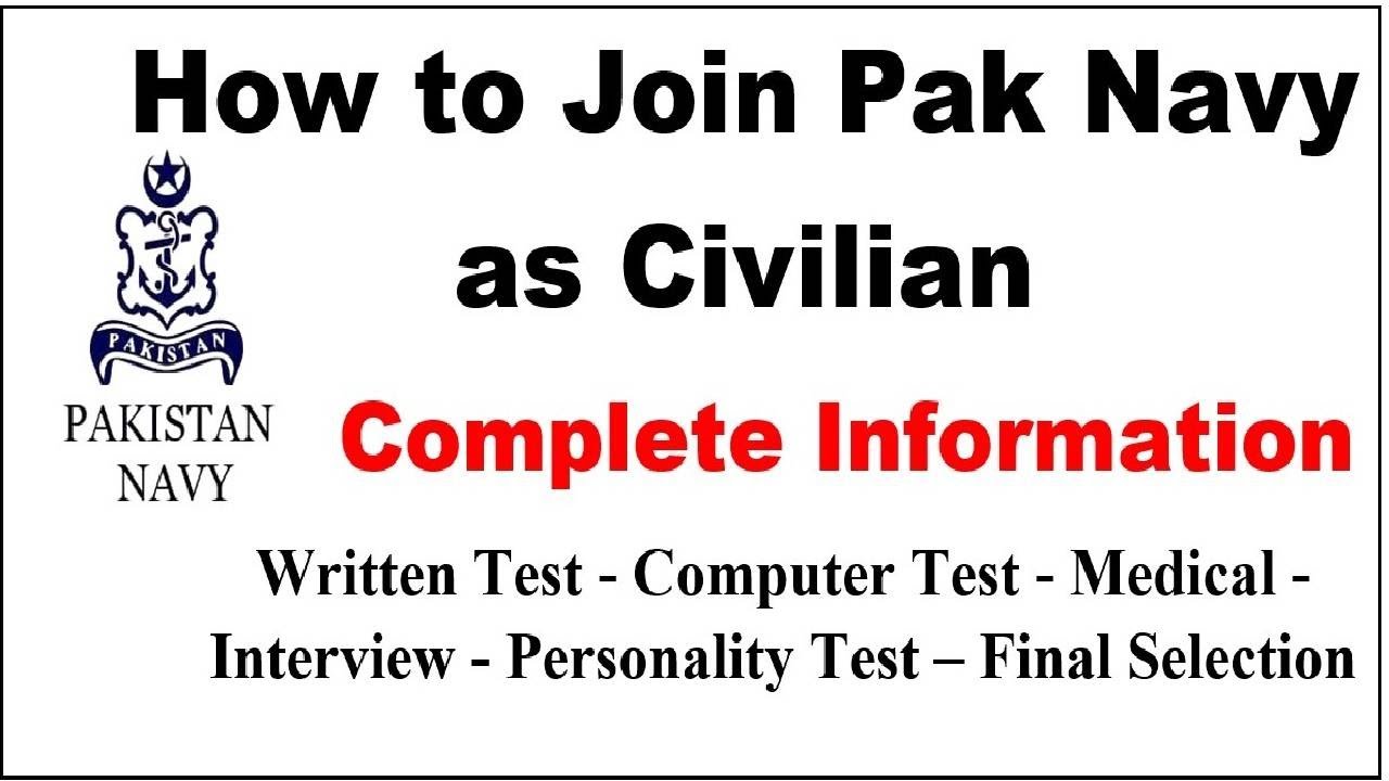 How to Join Pak Navy as Civilians 2020| Complete Information|PK Test Globe