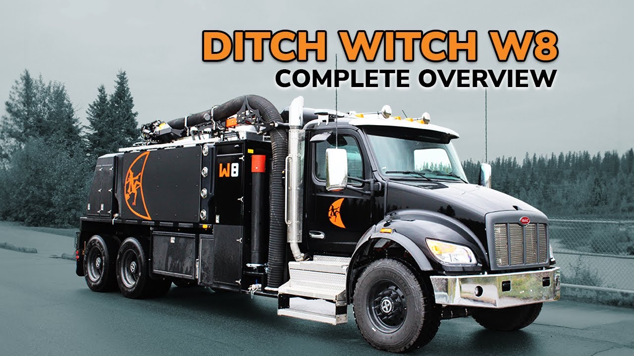Ditch Witch Unveils W8 Hydrovac