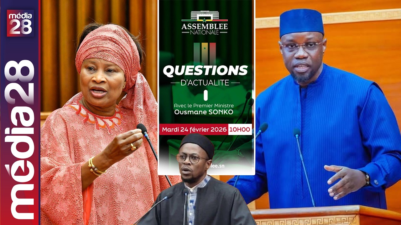DIRECT: Assemblée nationale- Ousmane Sonko face aux députés à | Questions d’actualité