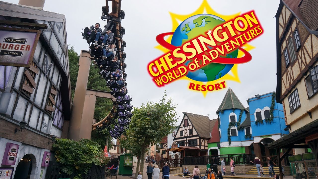 Chessington World of Adventures Full Walkthrough Tour in 4K | 2022