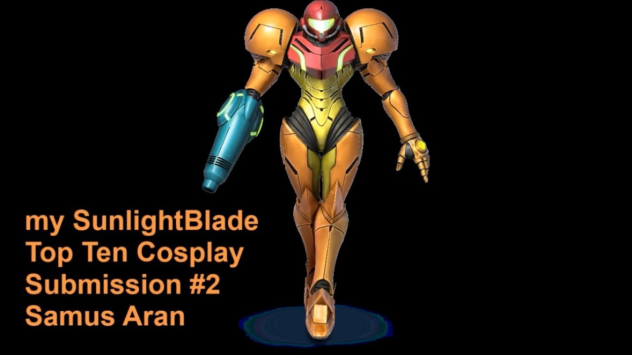 my SunlightBlade Top 10 Ten Cosplay Submission (Samus Aran)