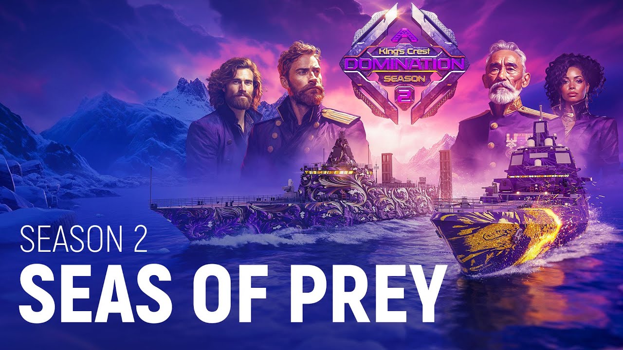 &laquo;Знамя королей&raquo; &mdash; второй сезон Seas of Prey | Modern Warships