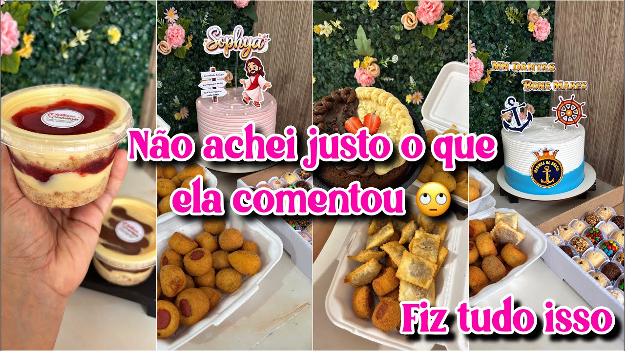 🔥USEI RECEITA NOVA/ VOCÊS CONCORDAM COM ELA? /  PRODUÇÃO DE MUITOS PRODUTOS 