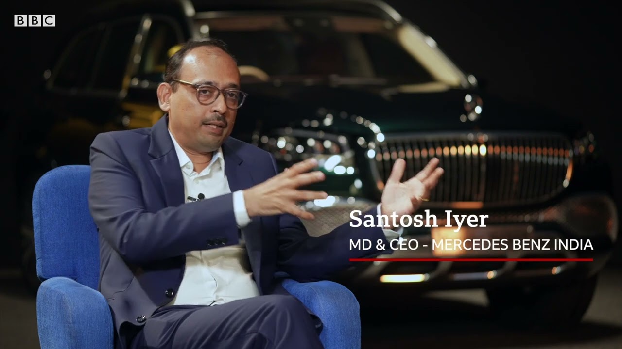 Mercedes India CEO Santosh Iyer 