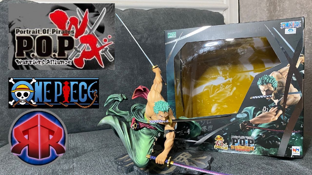 Megahouse Portrait of Pirates SA Maximum - Roronoa Zoro Unboxing!