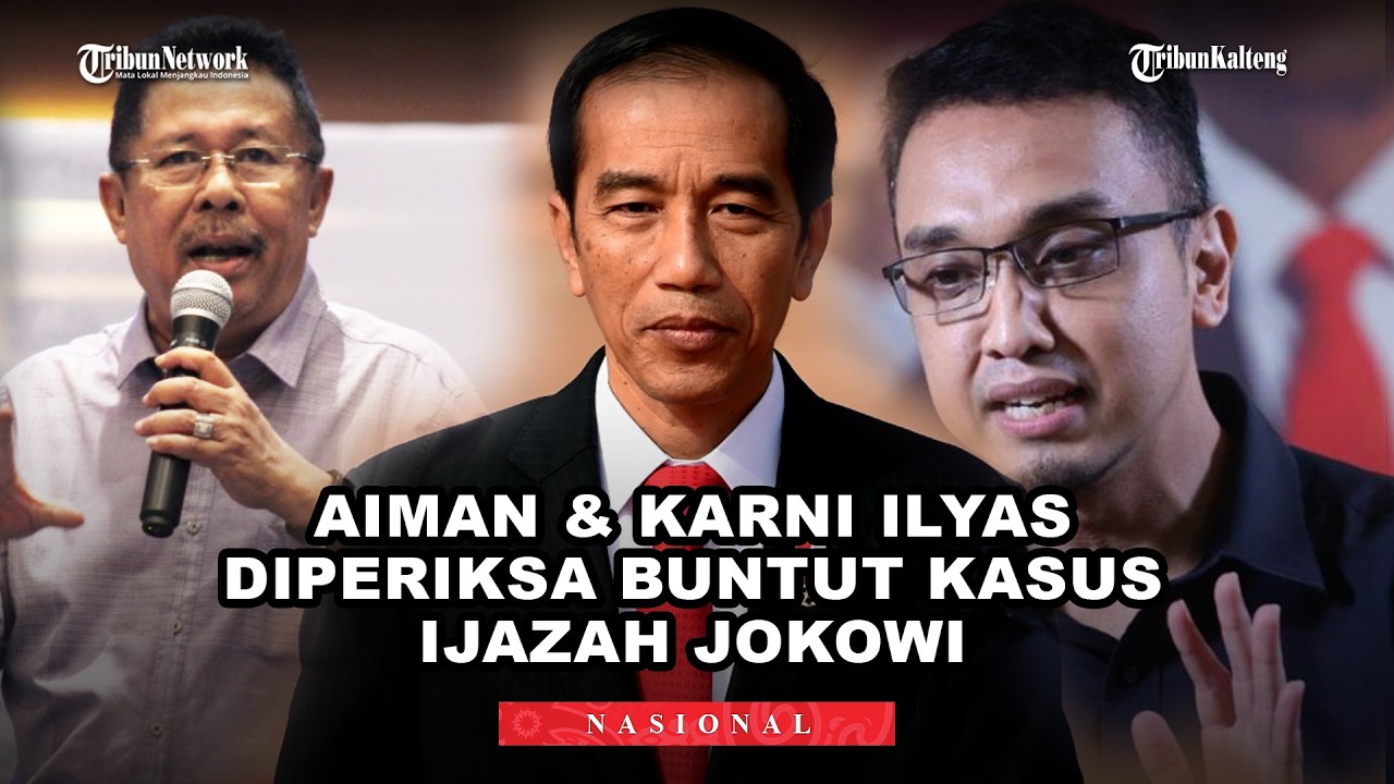 Aiman Witjaksono dan Karni Ilyas Diperiksa soal Kasus Ijazah Jokowi
