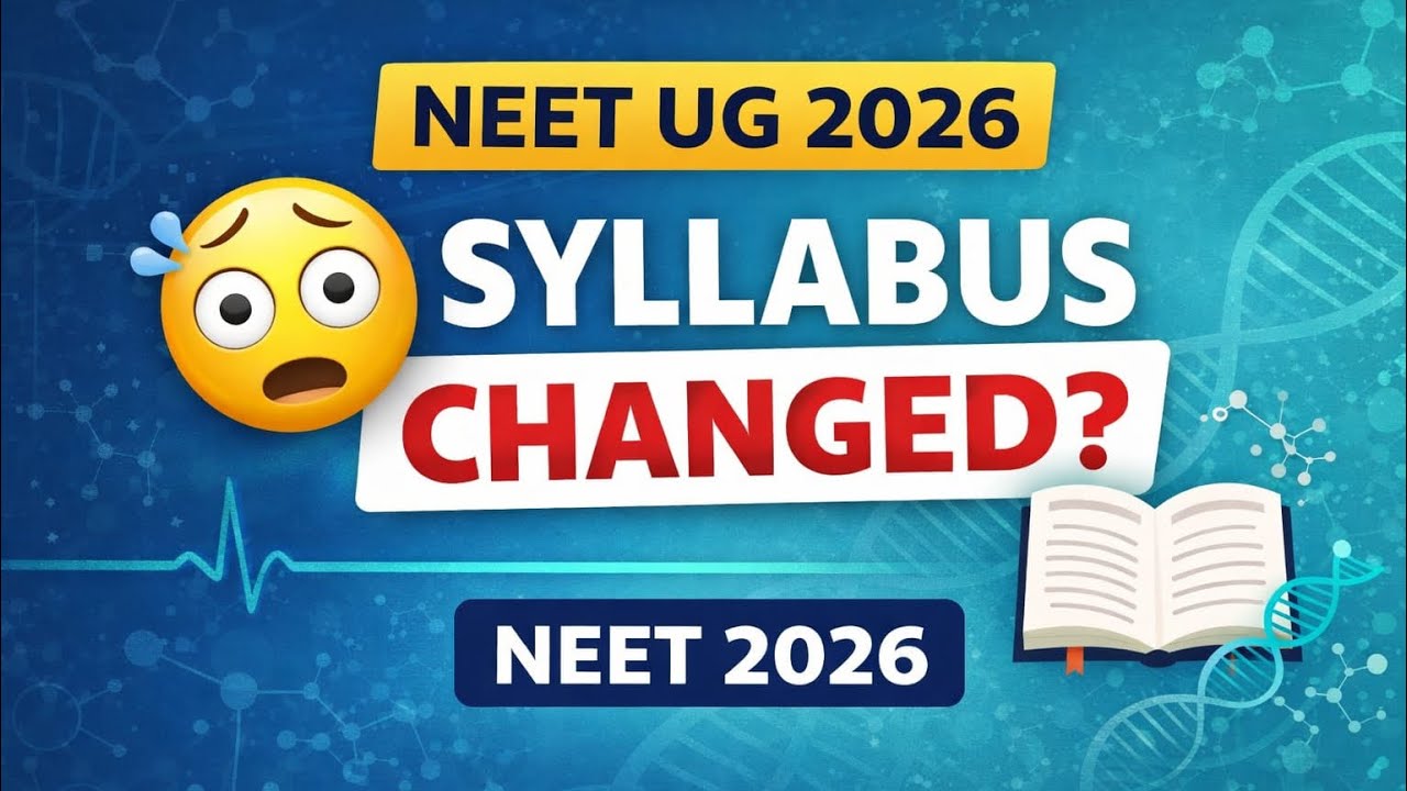 Is NEET-UG 2026 syllabus changed😳? All you need to know about the NMC syllabus! #neetug2026  
