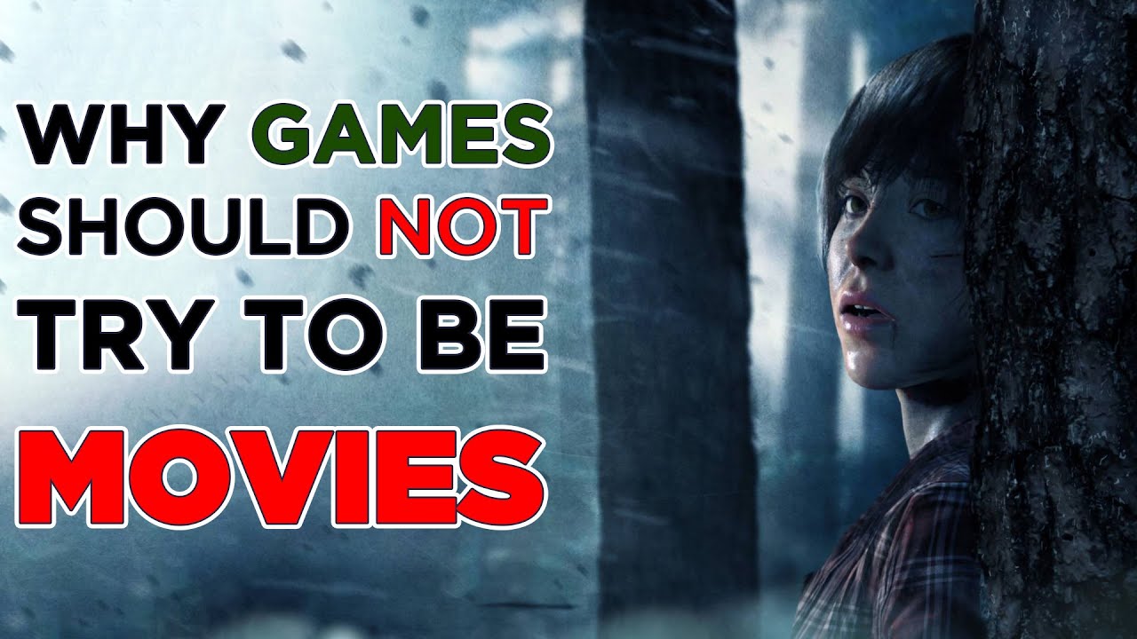 Why Games should NOT try to be MOVIES - Beyond Two Souls Angry Rant