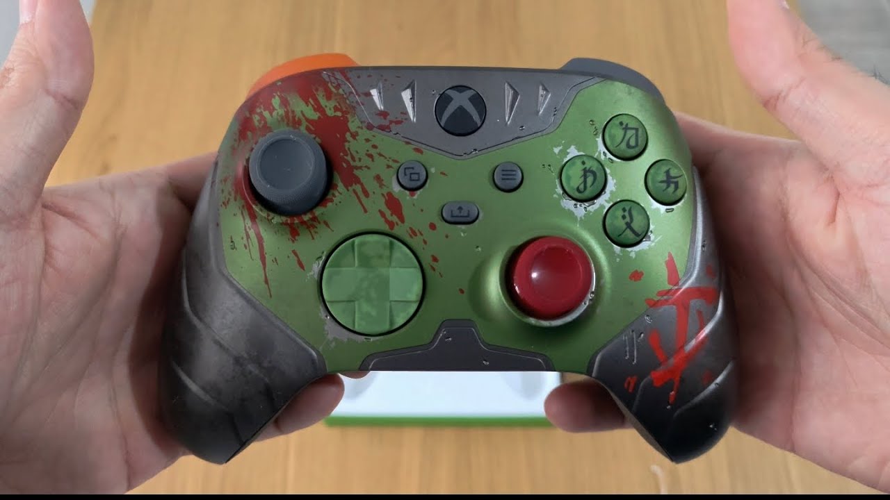 Microsoft Xbox Controller Doom: The Dark Ages Limited Edition Unboxing