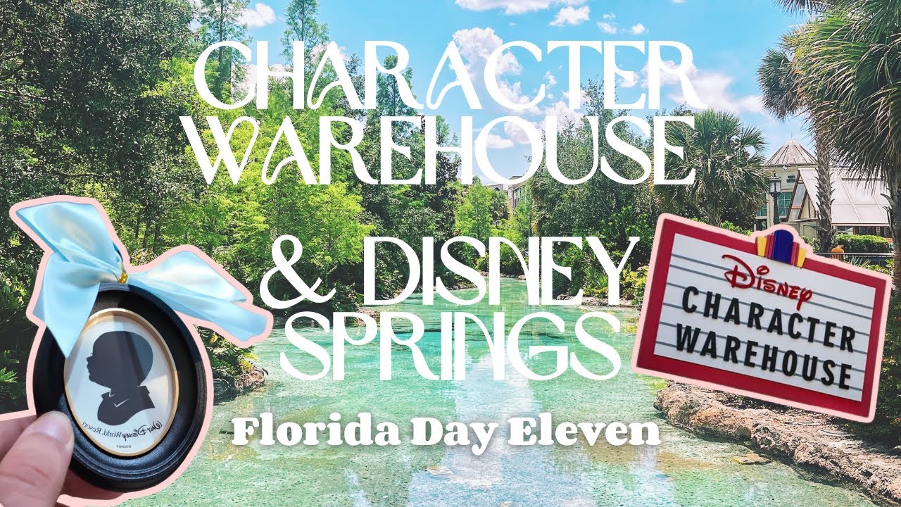 FLORIDA DAY ELEVEN VLOG 🛍️ Vineland Outlets Character Warehouse | Disney Springs Shopping