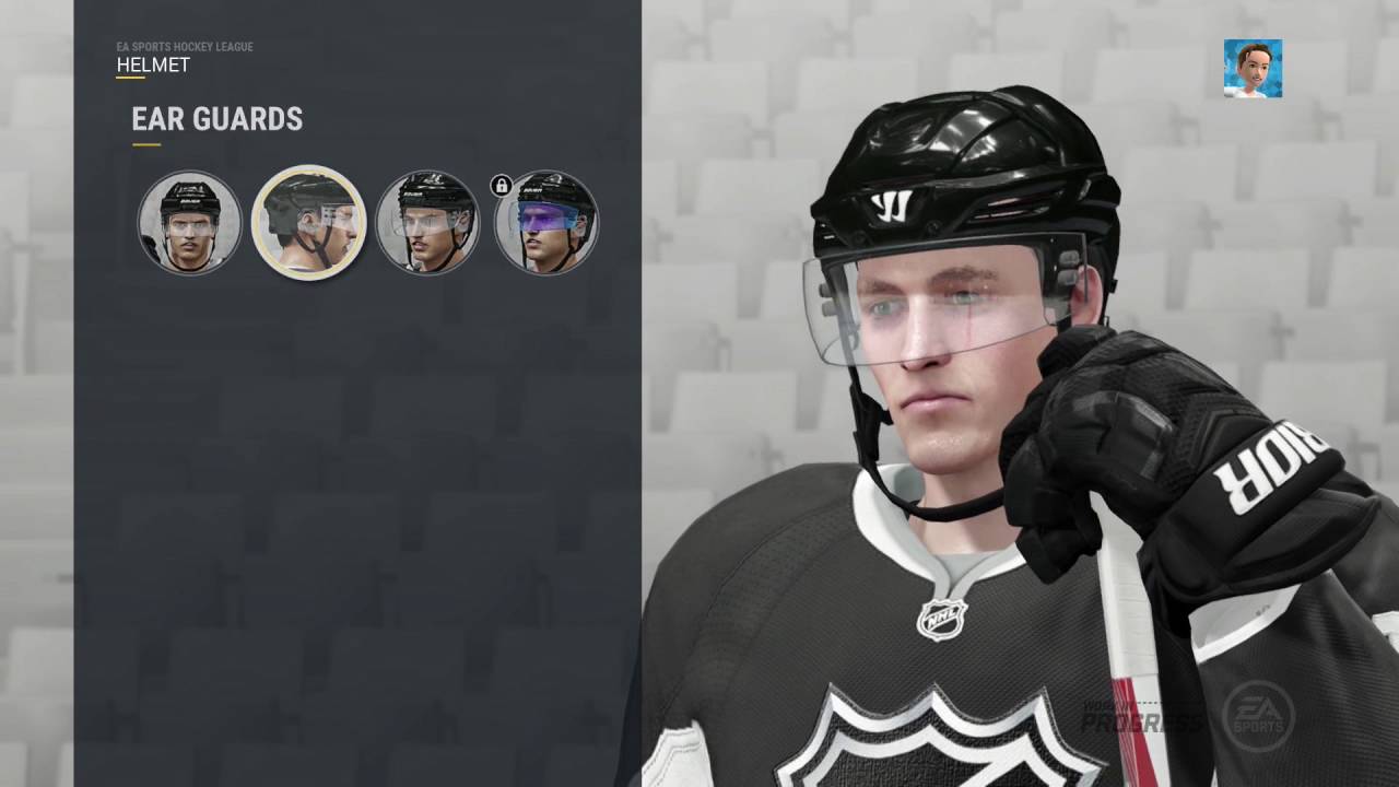 NHL 17 beta: Male, female character customisation, equipment, goal cellys and more | Stevivor