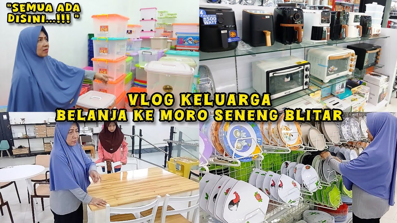 [VLOG KELUARGA] BELANJA KE MORO SENENG DI KOTA BLITAR