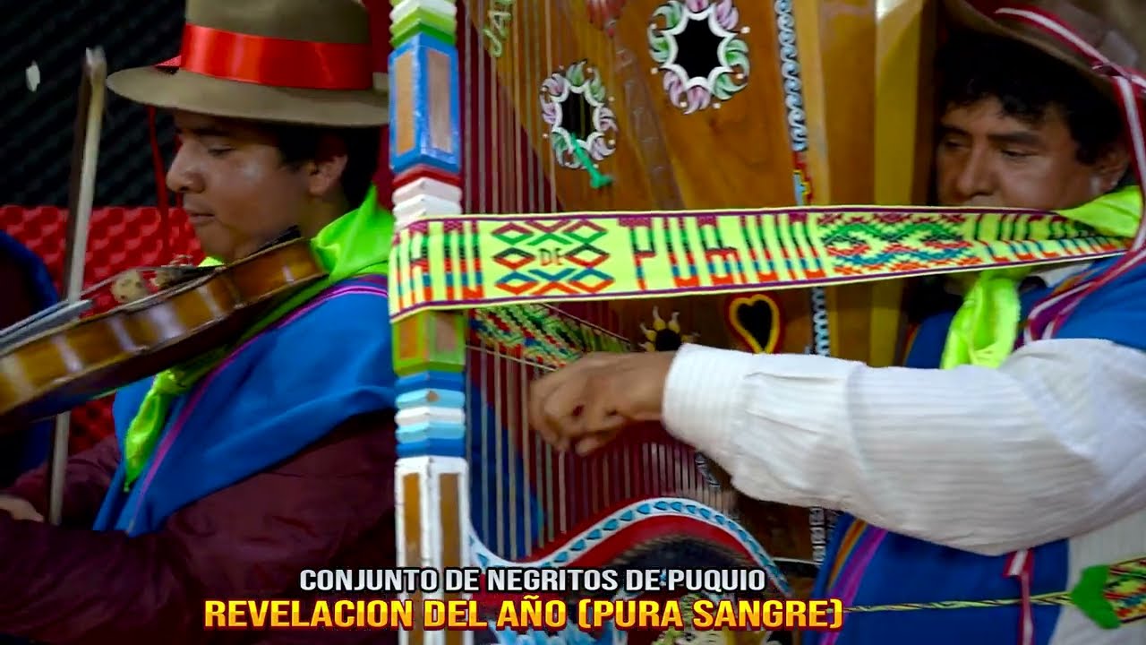 CONJUNTO DE NEGRITOS  DE PUQUIO LA NUEVA REVELACION (PURA SANGRE) DE HIPOLITO PARIONA RIVERA