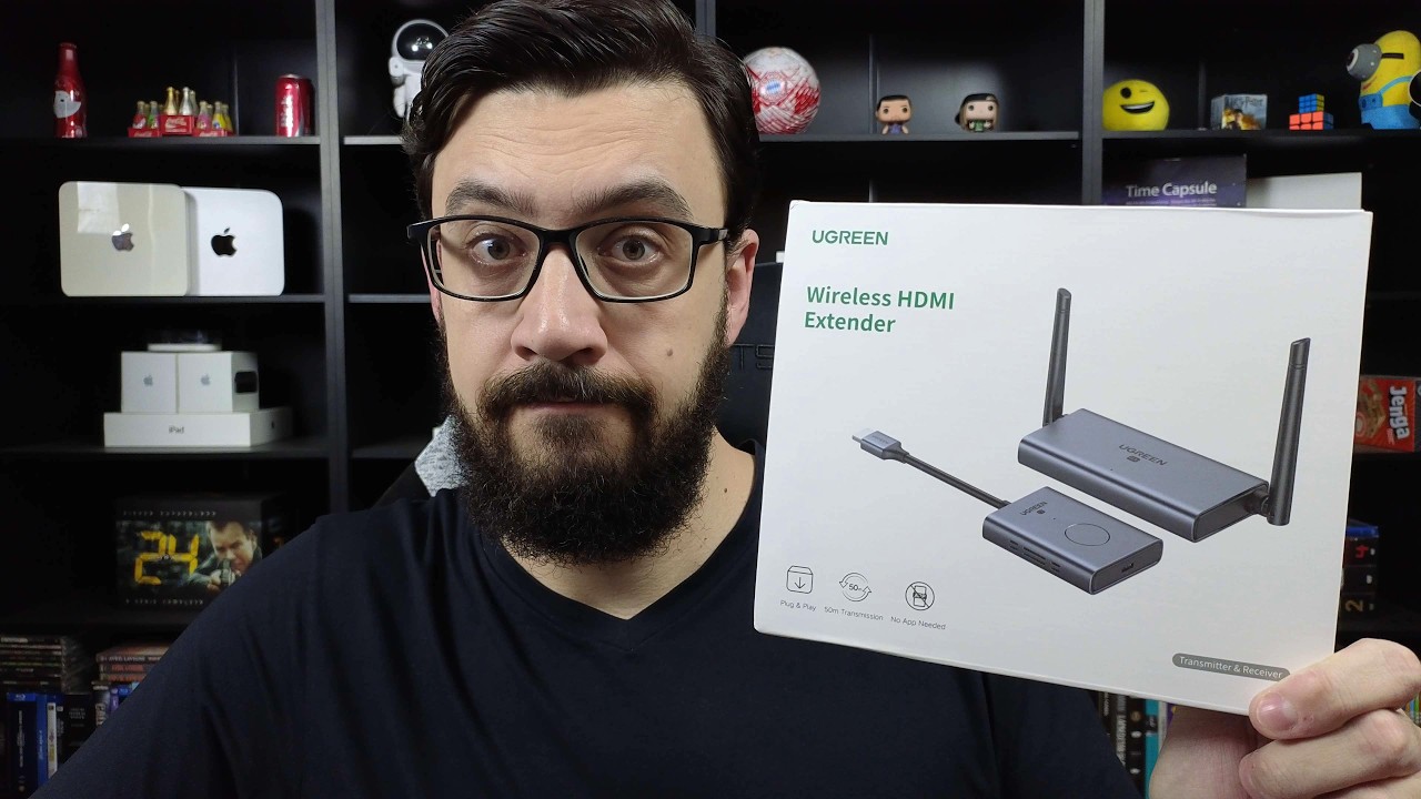 ✅ O FIM da bagunça de cabos HDMI? ► Testei o UGREEN Wireless HDMI