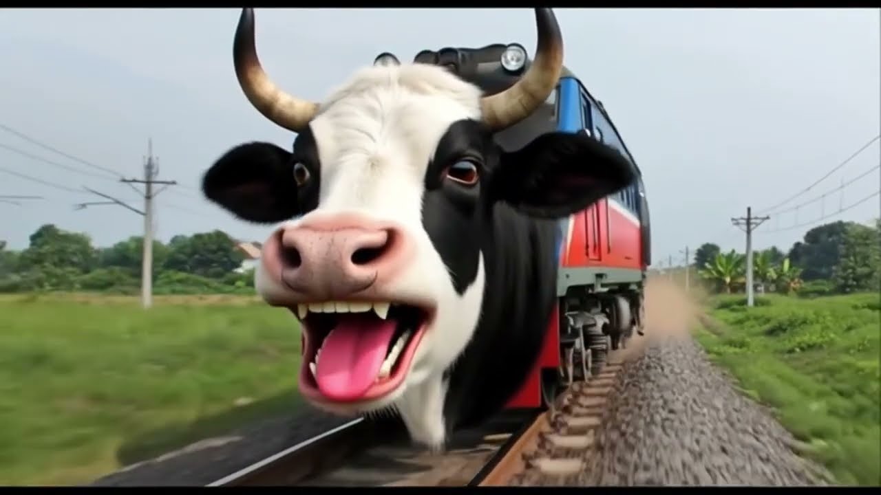 Kereta api kepala sapi limosin