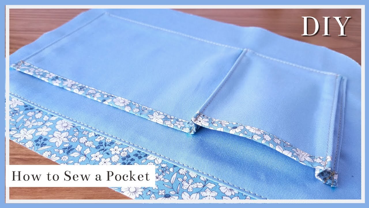 Как сшить карман/How to Sew a Tucked Pocket/Free Pattern