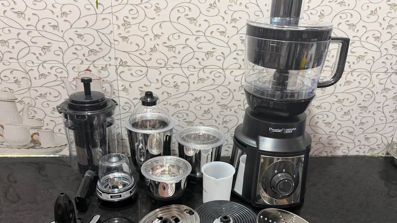 Prestige endura 1000w mixi with 6 jars