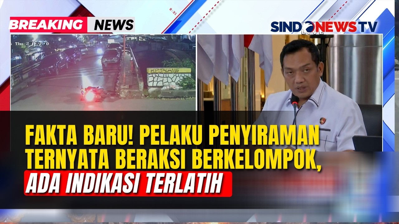 Update Kasus Penyiraman Air Keras Aktivis, Polisi: Pelaku Sengaja Sebar Foto AI | BREAKING NEWS