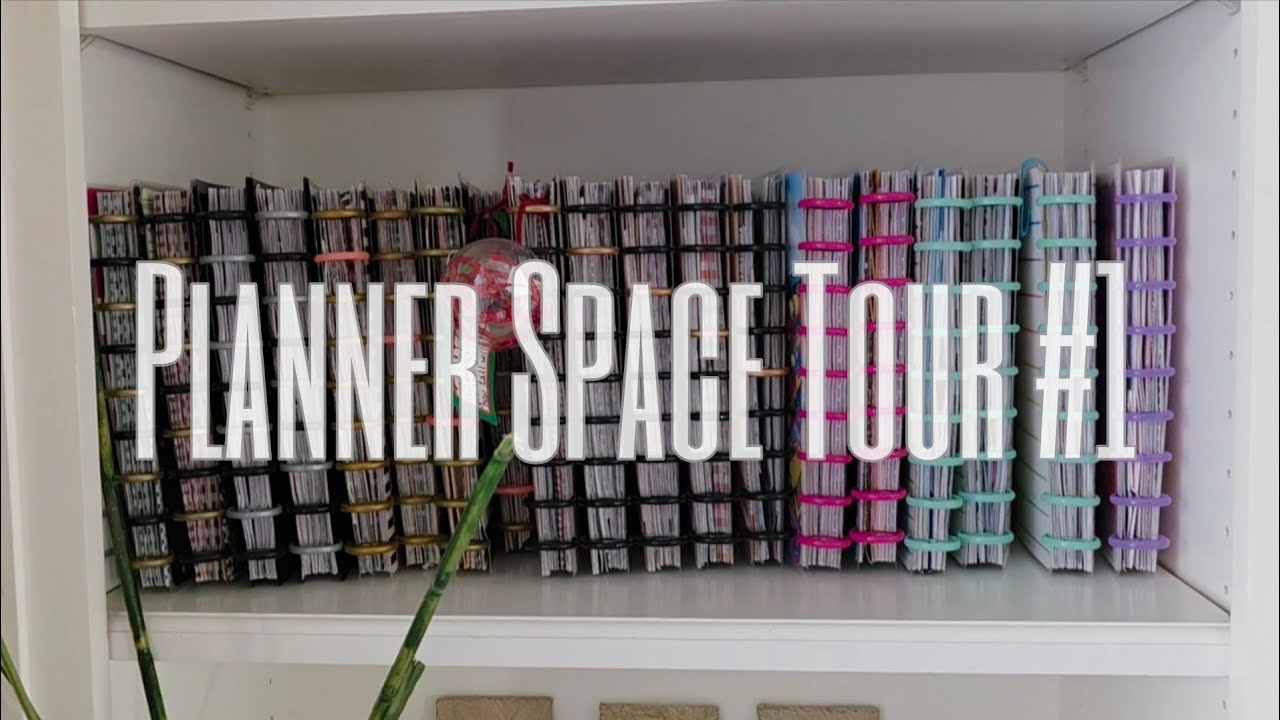 Planner Space Tour (Part 1): Archive for Memory Books and Home Binders