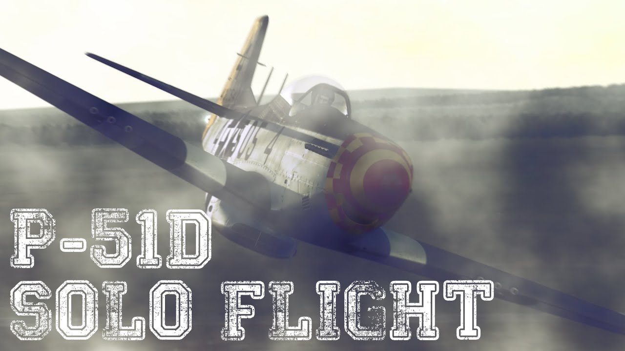 DCS World - TF-51 Solo Flight