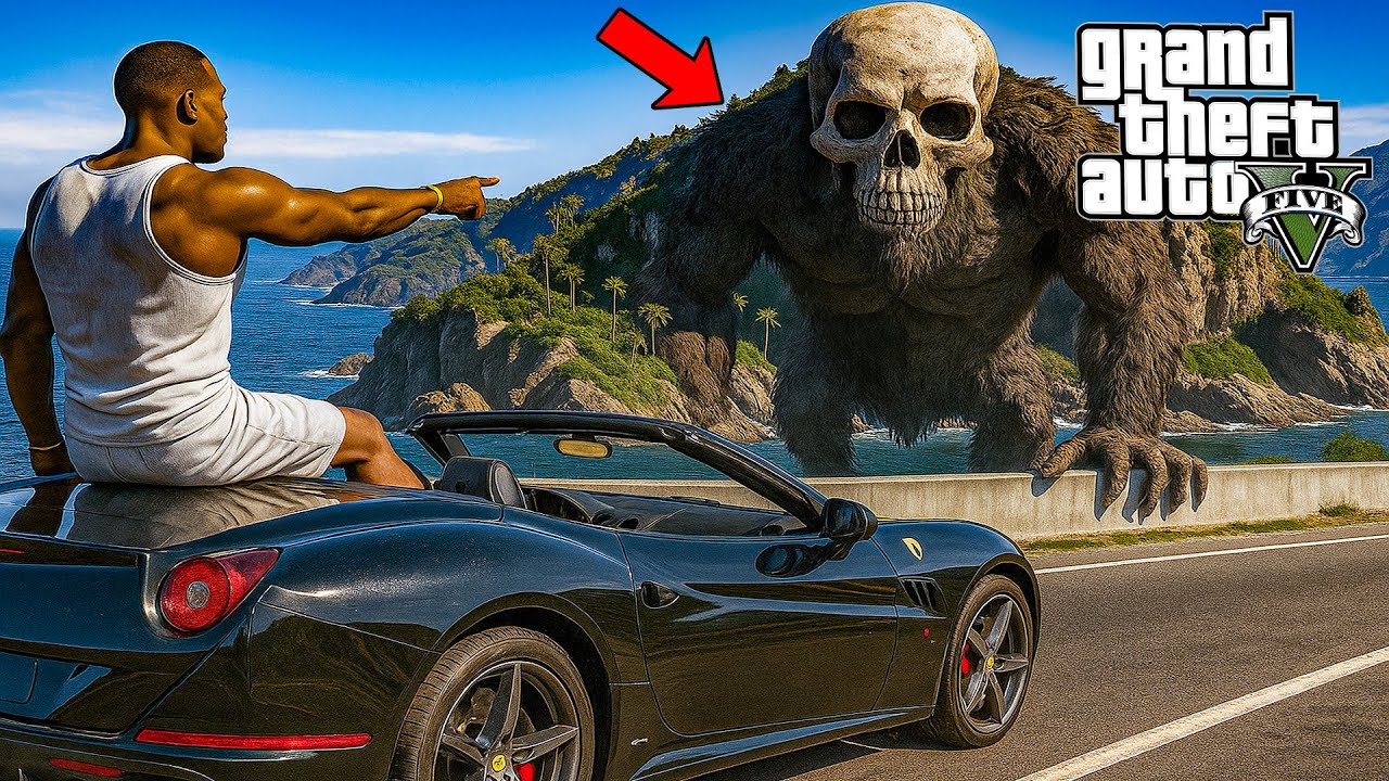 FRANKLIN DÉCOUVRE UNE ÎLE SECRÈTE ULTRA TERRIFIANTE | GTA 5 Mods