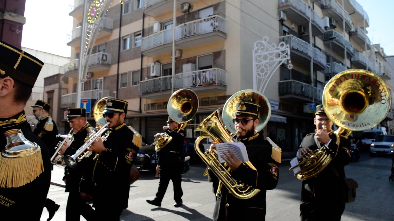 Concerto Bandistico Città di Taranto - Marcia Pescasseroli - Festa del Rosario 2021 a Carbonara