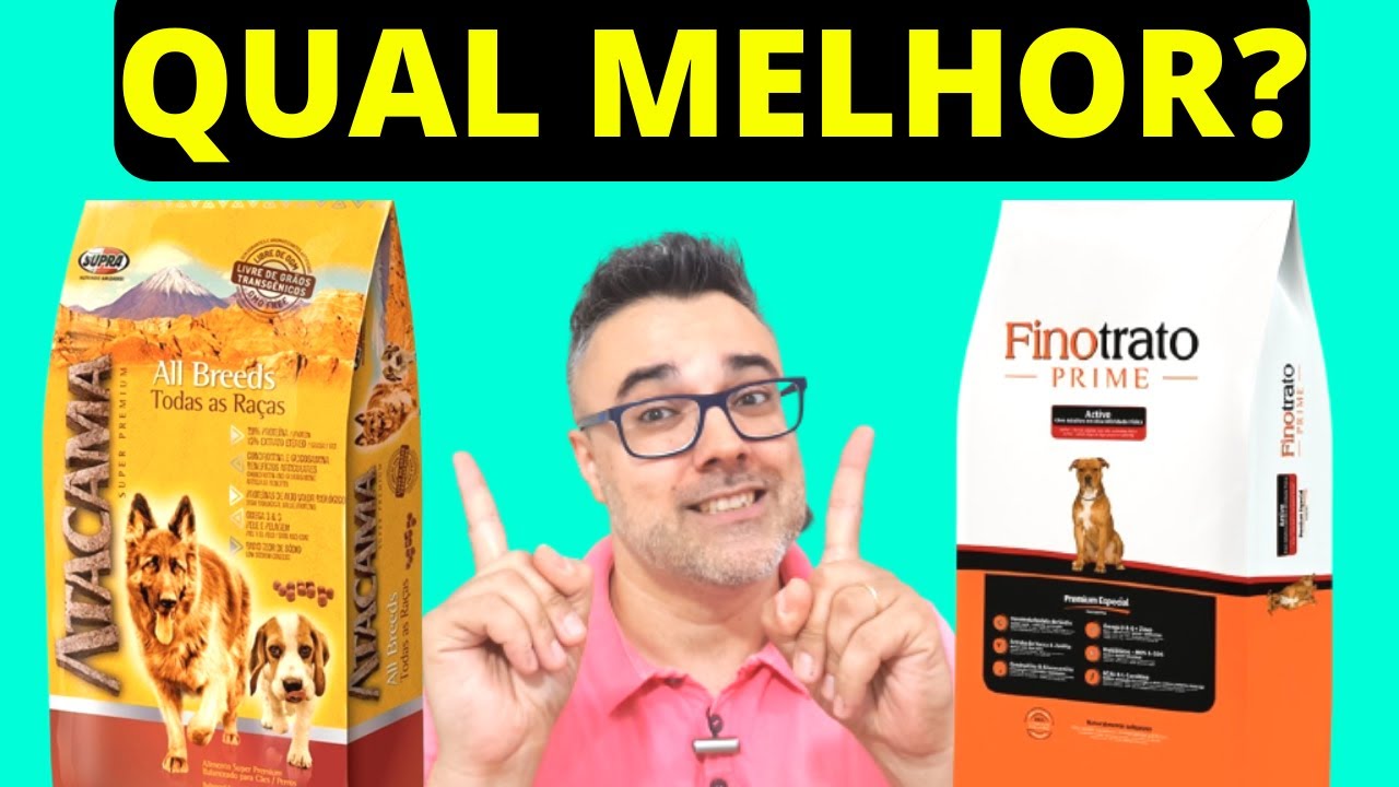 Ração ATACAMA vs FINOTRATO ACTIVE ✳️Qual a melhor?
