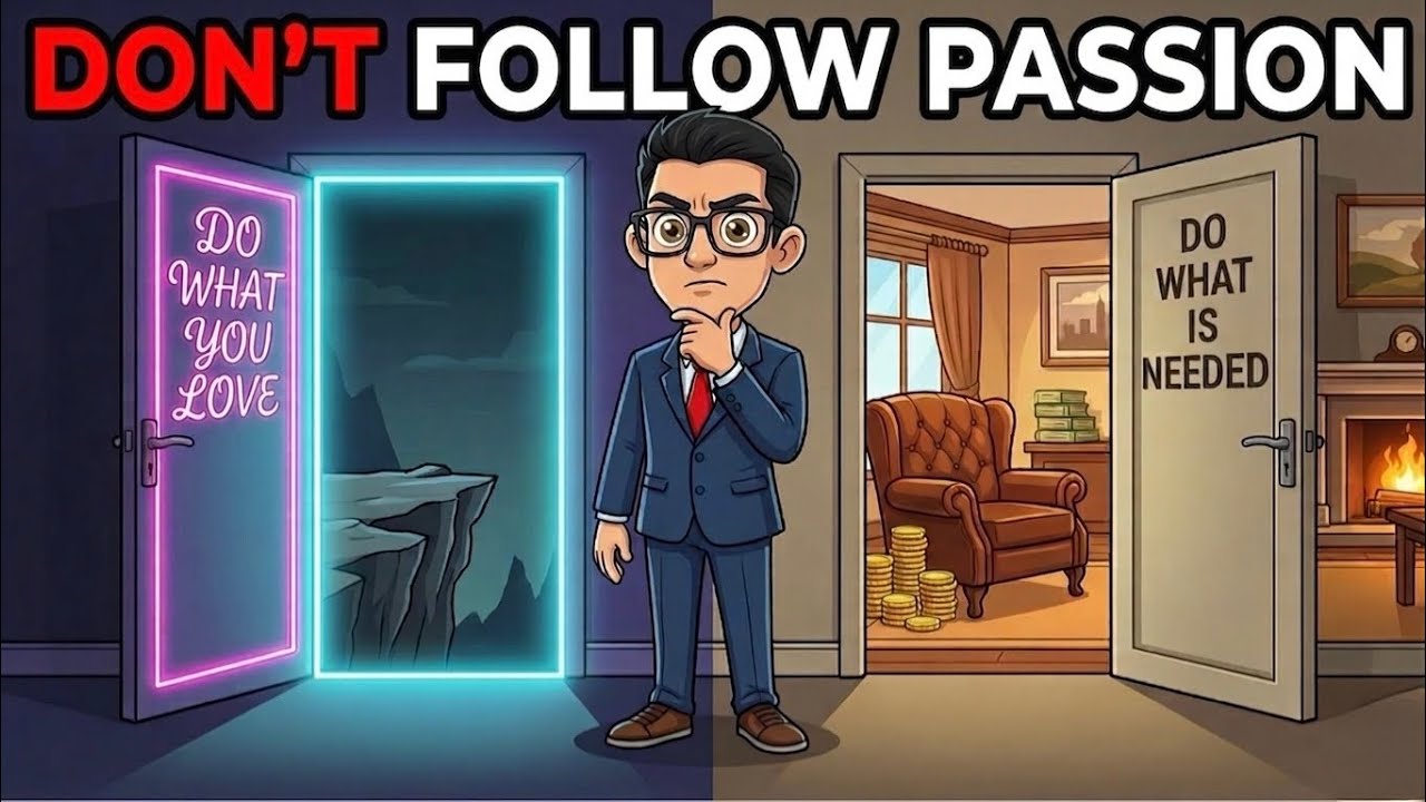 Follow Your Passion? Here's Why That's a Scam