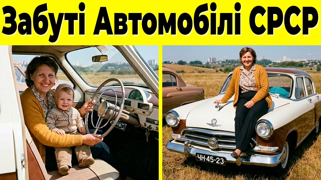 10 Легендарних Українських Авто з СРСР, Які Зникли з Доріг!