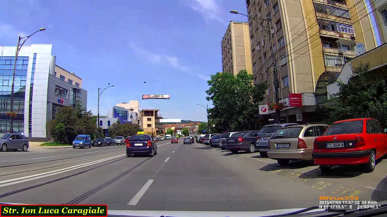 Driving in Reşiţa: Valea Domanului - Moroasa - Lunca Pomostului. (Timelapse 2x)